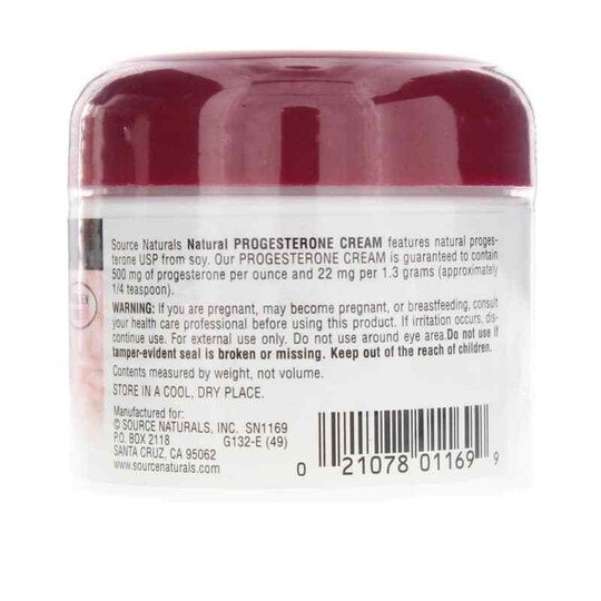 Progesterone Cream, SNN